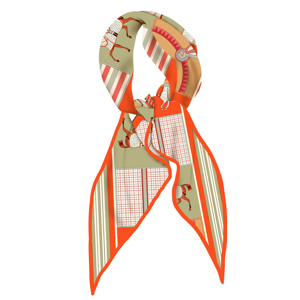 Silk Scarf Square - Новый дизайн, модные шелковые шарфы с