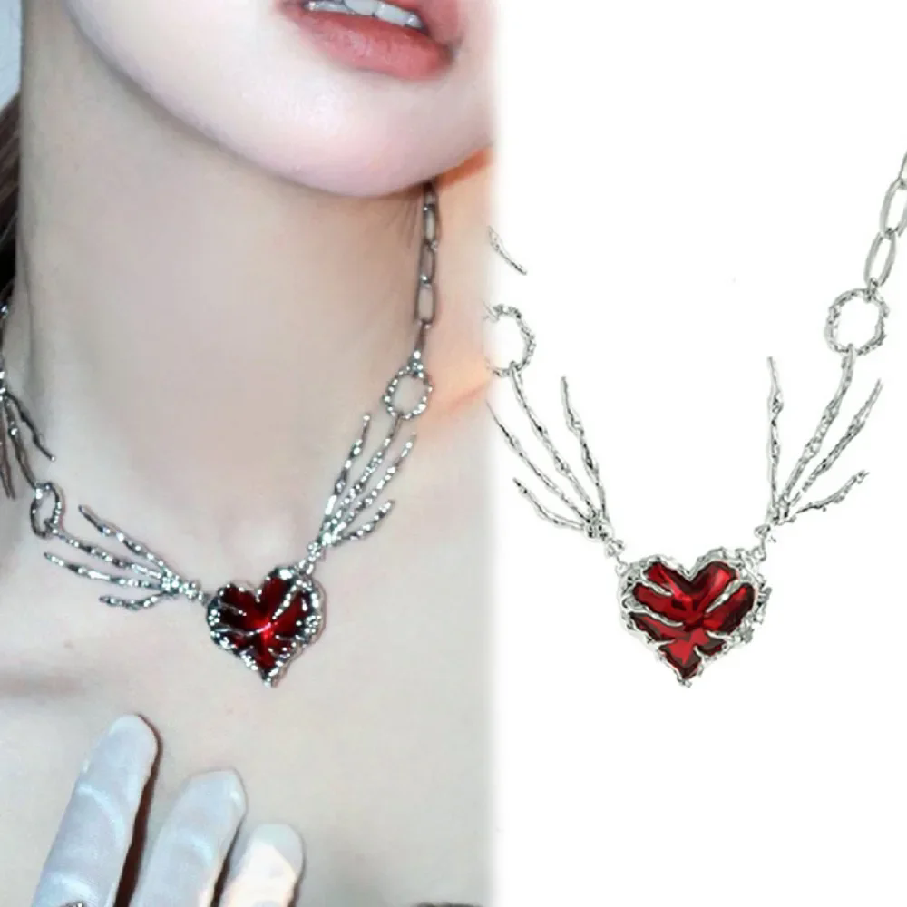 Крест Сердце Красный Камень Ру – обзор и цена Women'S Emo Accessories
