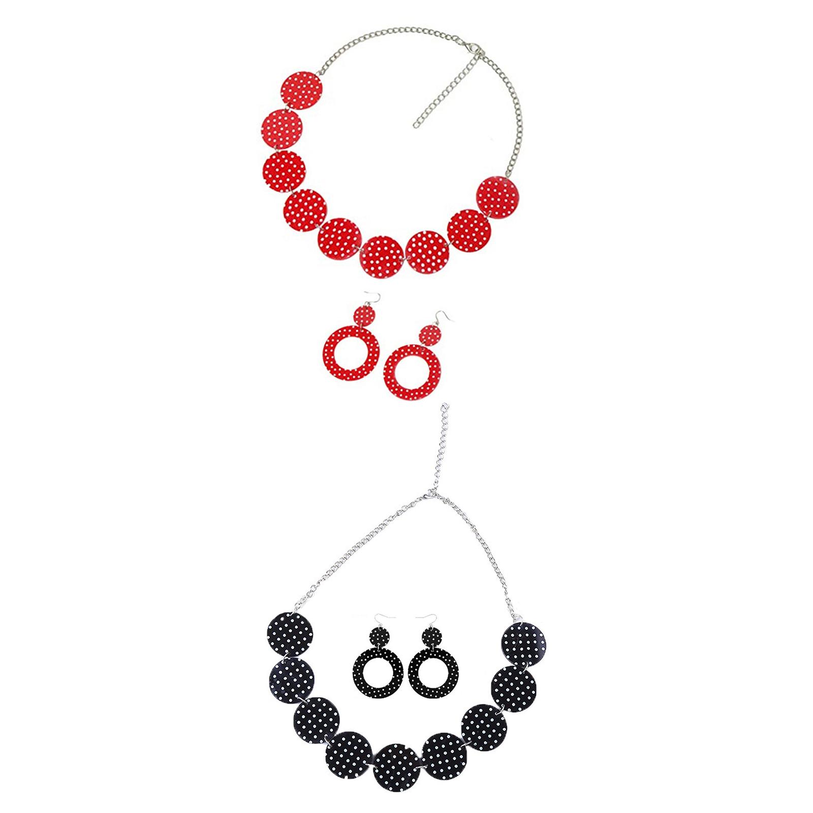 Набор сережек и ожерелья в сти – обзор и цена Women'S Accessories In The 1950S